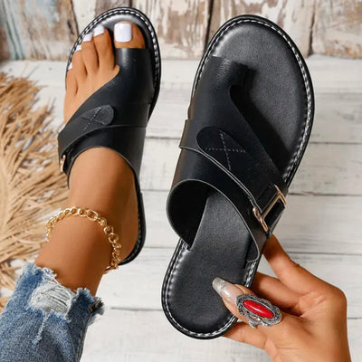 Carla - Luxury leather orthopaedic sandals