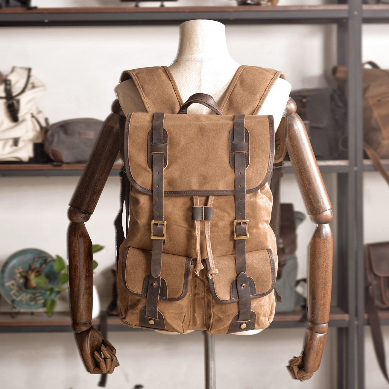 Cedar - Canvas travel backpack